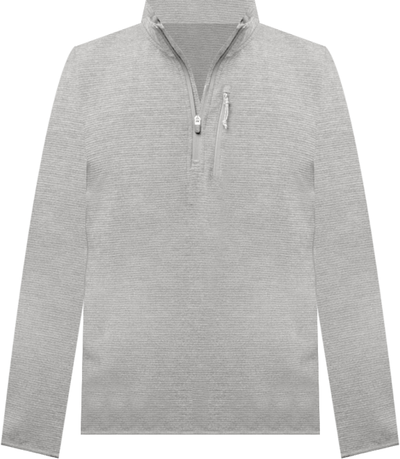 Men's Altitude Quilt Long Sleeve 1/2 Zip Mock Neck Shirt