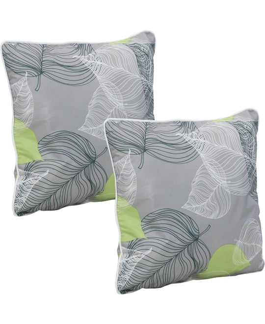 Indoor/Outdoor Square Accent Decorative Throw Pillows for Patio or Living Room Furniture