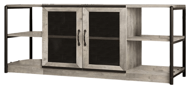 Tv Stand for 65+ Inch Tv, Industrial Entertainment Center Tv Media Console Cabinet