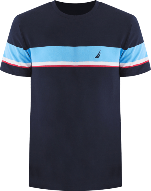 Men's Striped Cotton-Blend Classic-Fit T-Shirt