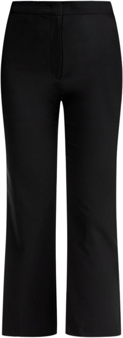 cropped black cigarette trousers Vince Women's High Waist Pants - Measures 26.5 inseam Model is 511 Lafayette 148 New York Women's