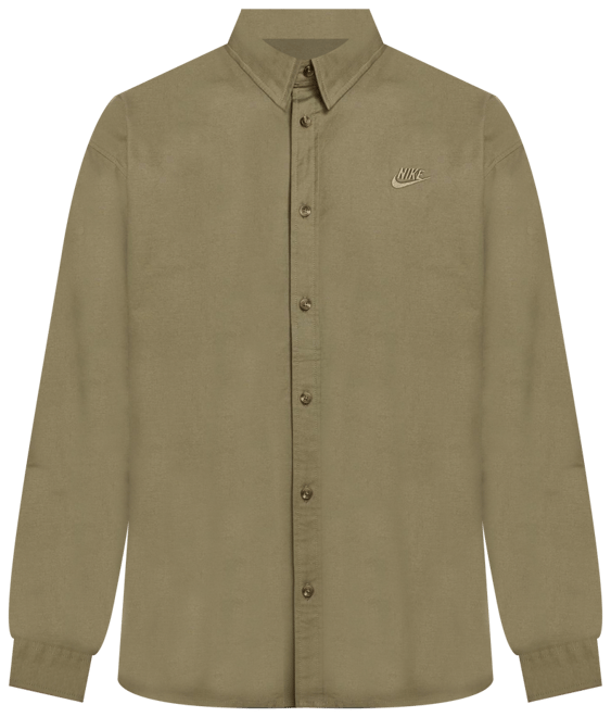 Nike Club Men's Oversized Long-Sleeved Oxford Shirt