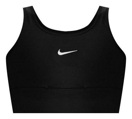 Nike Swoosh Pocket Prodloužená dámská sportovní podprsenka se střední oporou a vycpávkami