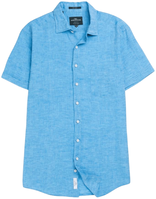 Rodd Gunn Men's Palm Beach Short Sleeve Slim Fit Shirt