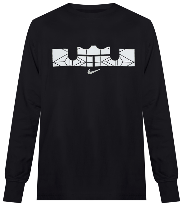 LeBron Men's Max90 Long-Sleeve Basketball T-Shirt
