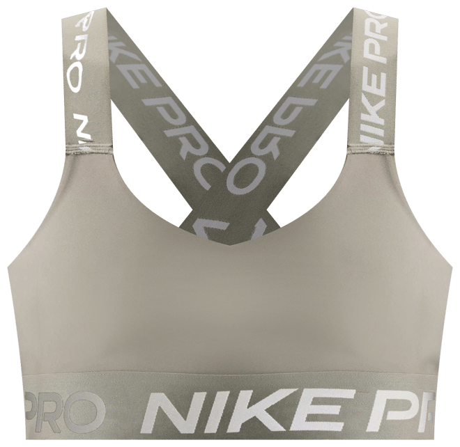 Nike Pro Brassière de sport non rembourrée à maintien léger pour femme