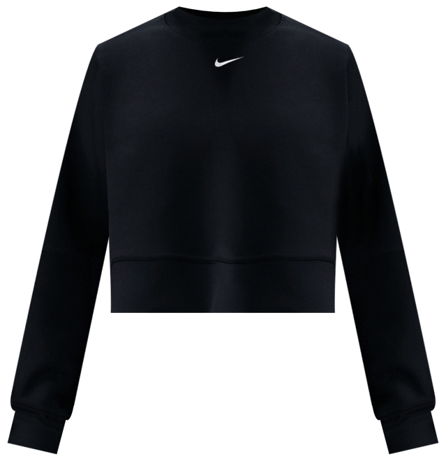 Nike Prima Dri-FIT oversized croptop met ronde hals voor dames