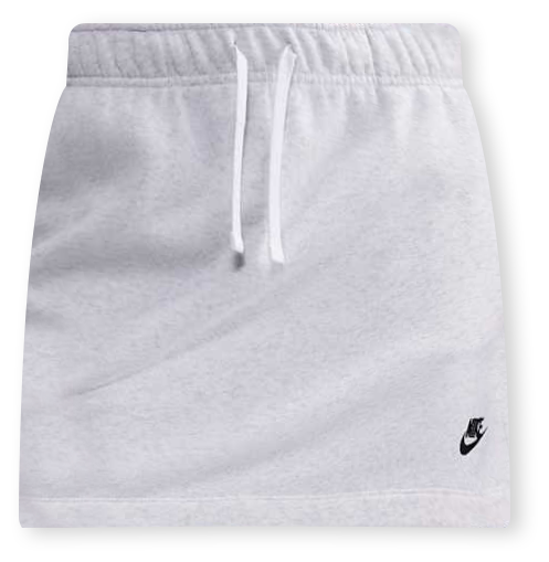 Nike Sportswear Club Fleece Falda de tiro medio para mujer