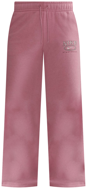 Nike Sportswear Club Fleece Women's Mid-Rise Wide-Leg Graphic Pants