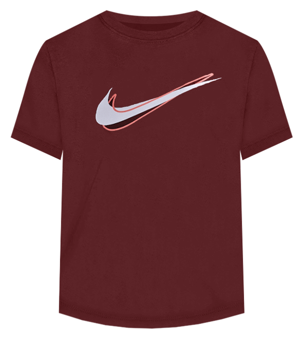 Nike One Swoosh Kortärmad löpartröja Dri-FIT för kvinnor