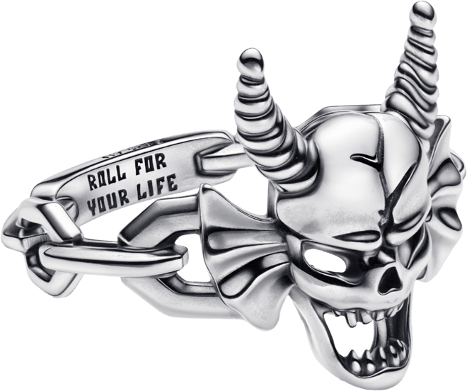 Sterling Silver Stranger Things Hellfire Club Ring