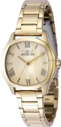 Women's 48235 Wildflower Quartz 3 Hand Gold Dial Watch