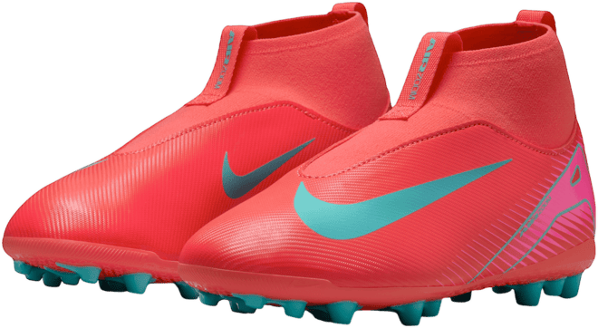 Nike Jr. Mercurial Superfly 10 Academy High top voetbalschoenen voor kleuters/kids (kunstgras)