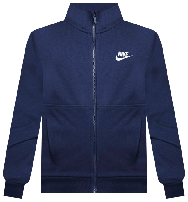 Nike Sportswear Club Big Kids' Full-Zip Knit Jacket