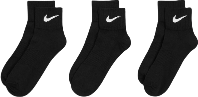 Nike Performance Lightweight Training Ankle Socks (3 Pairs)