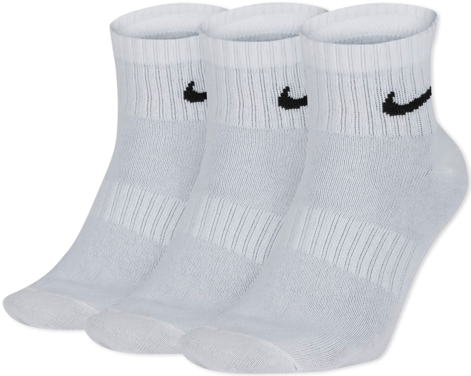 Nike Everyday Lightweight Training Ankle Socks (3 Pairs)