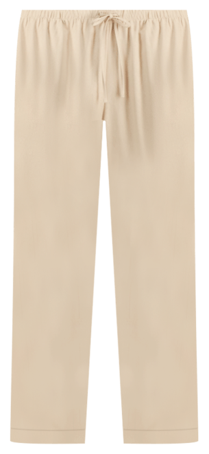 Hippie Rose Juniors' Striped Wide-Leg Drawstring Linen-Blend Pants