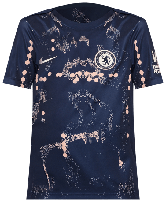 Chelsea F.C. Academy Pro SE Older Kids' Nike Dri-FIT Football Pre-Match Short-Sleeve Top
