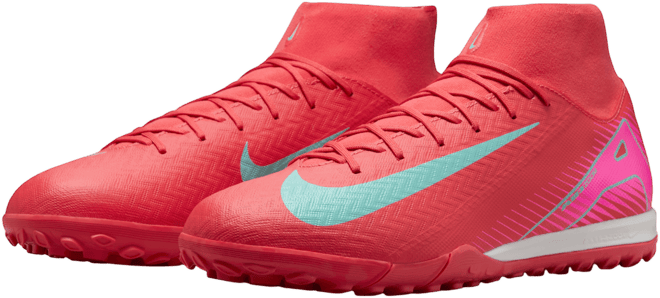 Nike Mercurial Superfly 10 Academy Tacos de fútbol para pasto sintético (turf) de corte high