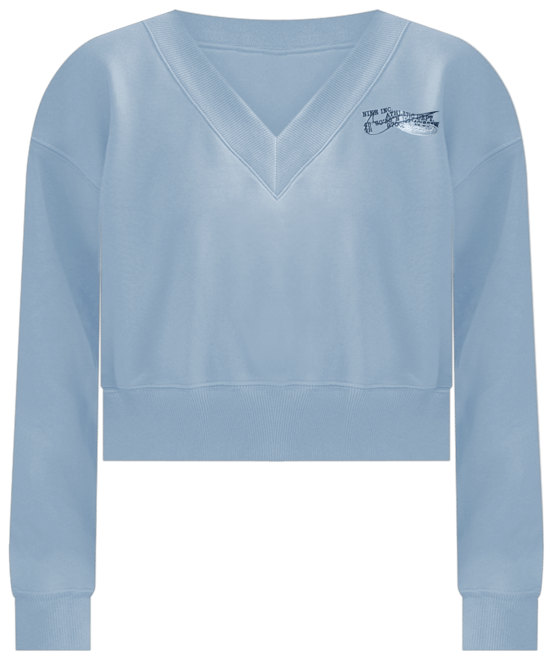 Nike Sportswear Phoenix Fleece Women's Oversized V-Neck Cropped Top