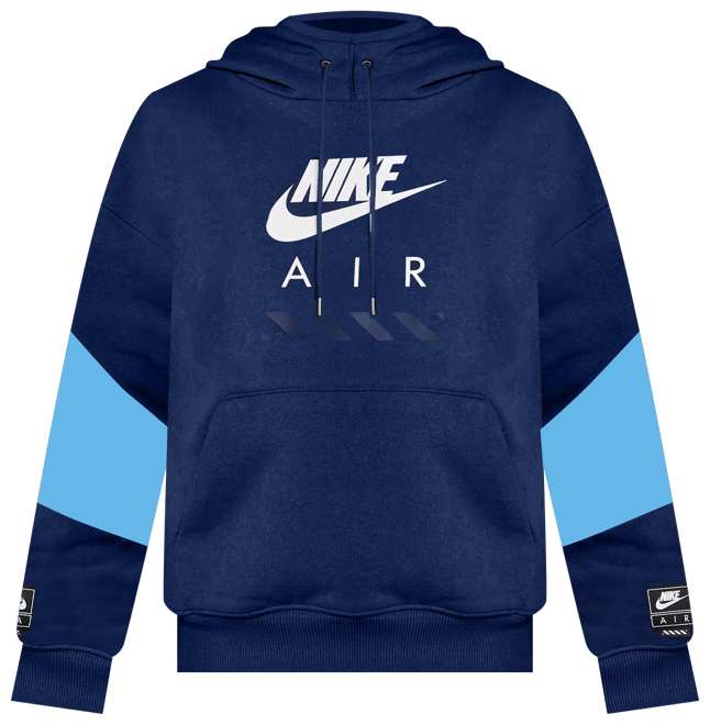 Nike Air Sudadera con gorro sin cierre de tejido Fleece para hombre
