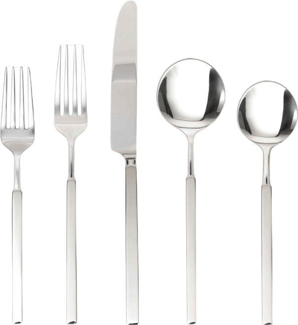 Jaxson Brushed 5-Piece Place Setting
