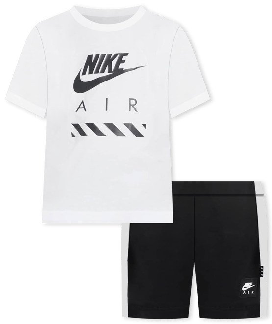 Nike Sportswear Conjunto de shorts y playera para niños de preescolar Nike Air