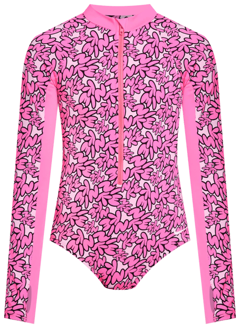 Nike Swim Big Kids' (Girls') Long-Sleeve One-Piece