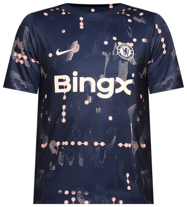 FC Chelsea Academy Pro SE Nike Dri-FIT Pre-Match Kurzarm-Fußballoberteil (Herren)