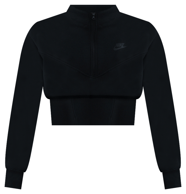 Nike Sportswear Tech Fleece Women's Cropped 1/2-Zip Top
