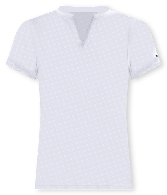Nike Tour Women's Dri-FIT Short-Sleeve Blade Jacquard Golf Polo