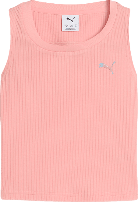PUMA BUTTERFLY VIBE Big Kids' Ribbed Tank Top