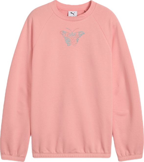PUMA BUTTERFLY VIBE Big Kids' Crew Top