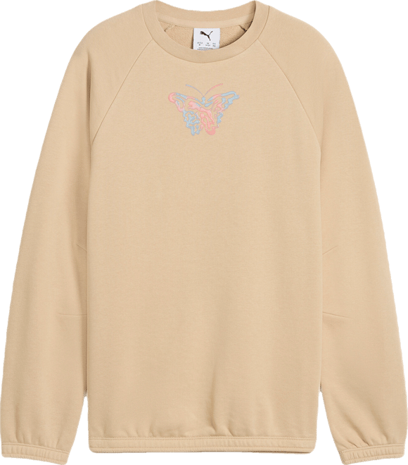 PUMA BUTTERFLY VIBE Big Kids' Crew Top