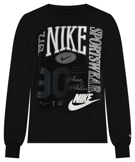 Nike Sportswear Felpa oversize a girocollo in French Terry – Donna