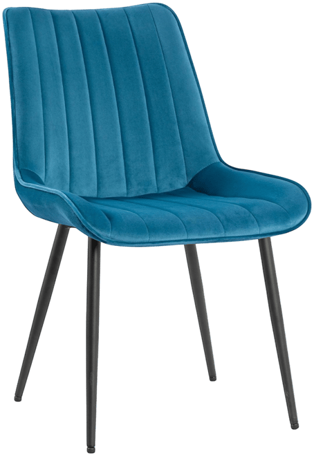 Mid Century Dining Chairs, Upholstered Metal Side Chair, Tufted Velvet Kitchen Chairs, Set of 6