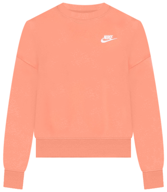 Nike Sportswear Club Fleece Girls' Boxy Crew-Neck Sweatshirt