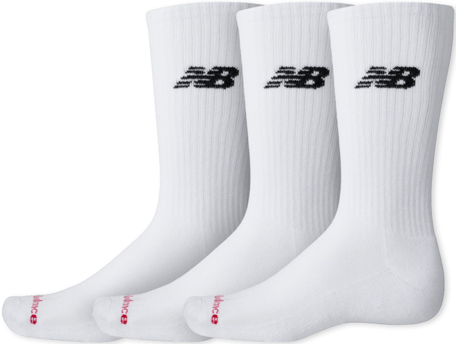 New Balance Unisex Everyday Crew 3 Pairs