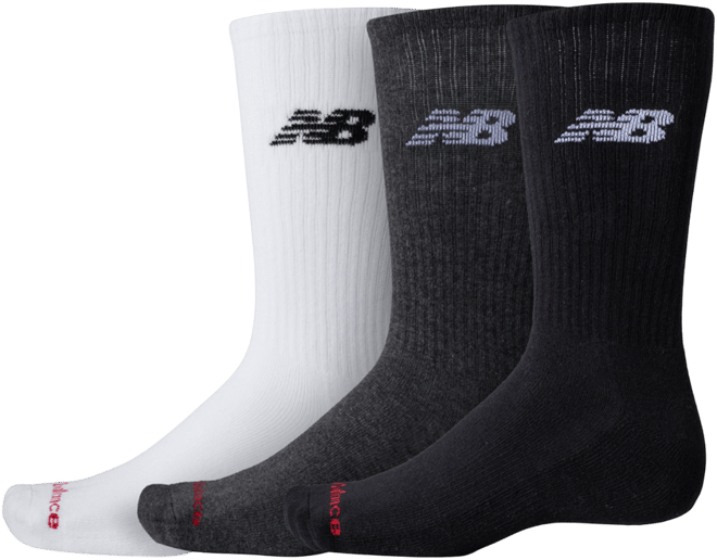 New Balance Unisex Everyday Crew 3 Pairs
