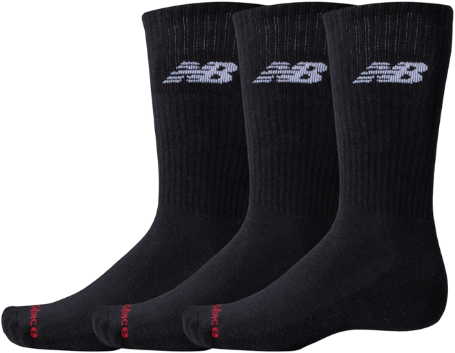 New Balance Unisex Everyday Crew 3 Pairs