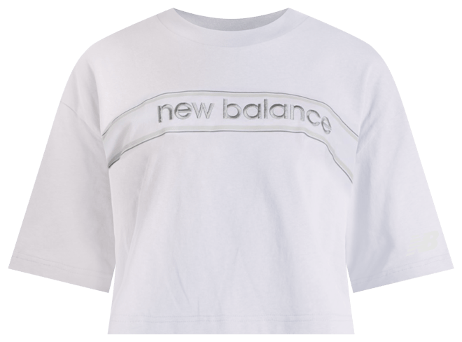 New Balance Women's Athletics Linear Logo T-Shirt