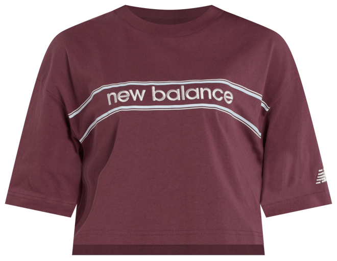 New Balance Women's Athletics Linear Logo T-Shirt
