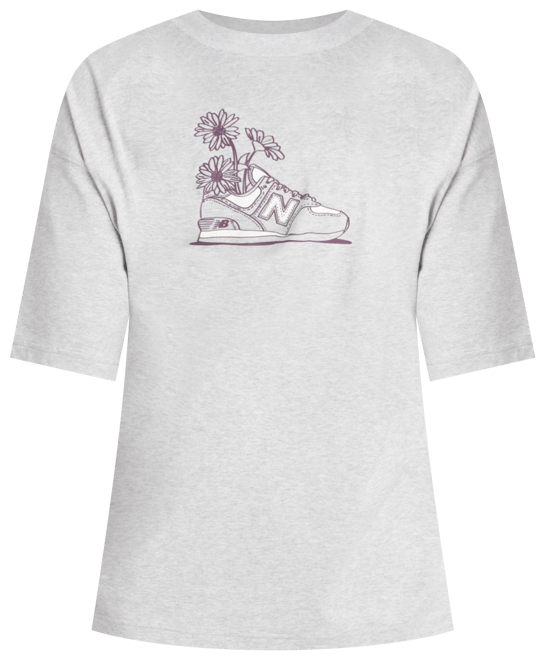 New Balance Women's New Balance Oversized Flower T-Shirt