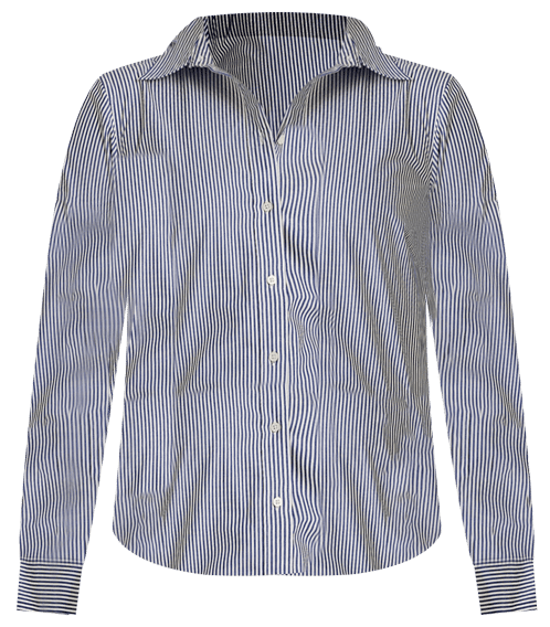 Plus-Size Easy Care Cotton Shirt