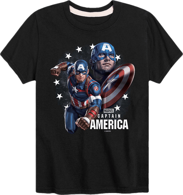 Disney Collection Little Big Kid Boys Crew Neck Short Sleeve