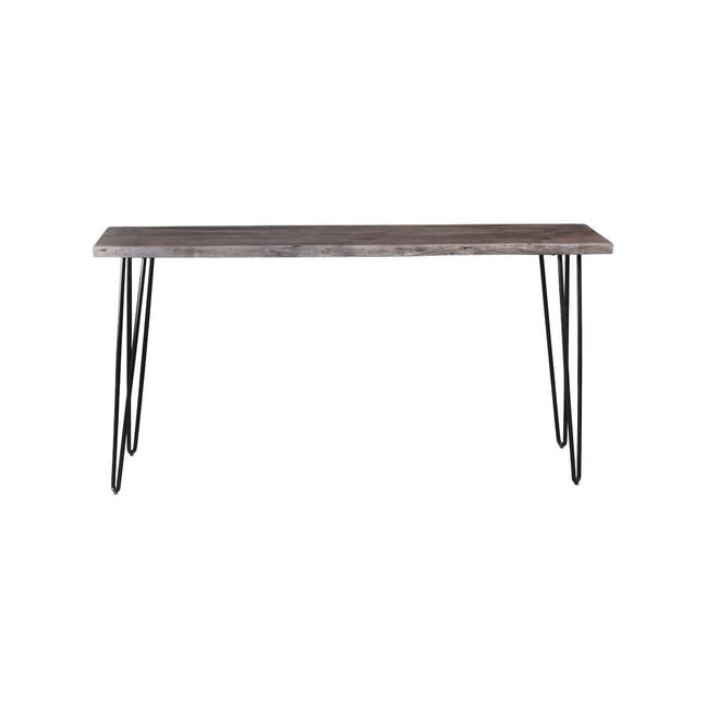 Nature's Edge Solid Acacia Counter Height Sofa Dining Table