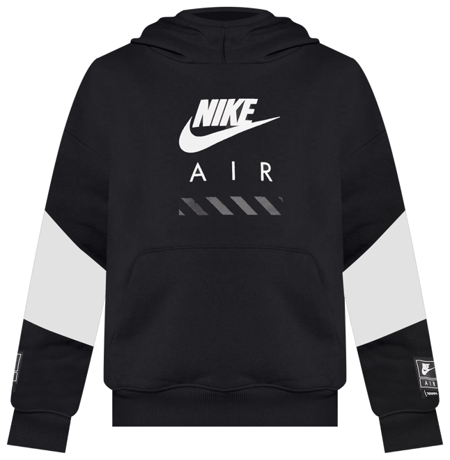 Nike Air Felpa pullover in fleece con cappuccio - Ragazzo/a