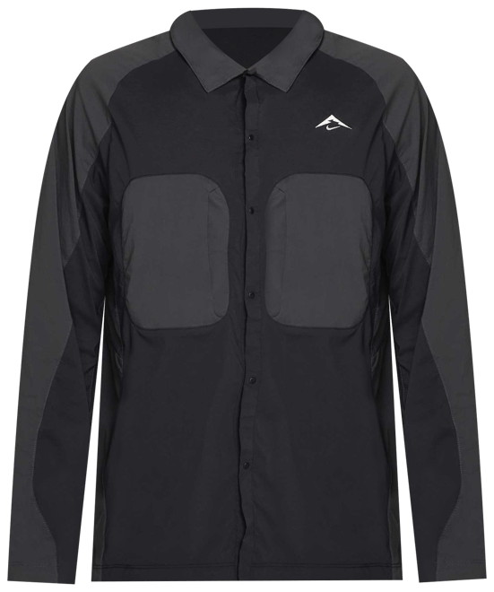 Nike Dri-FIT ナイロンジャケット　シャツFN2780-010 NIKE公式】ナイキ トレイル メンズ Dri-FIT ADV UV ランニング