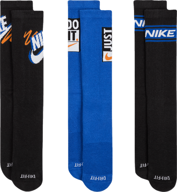 Nike Everyday Plus Crew-Socken (3 Paar)