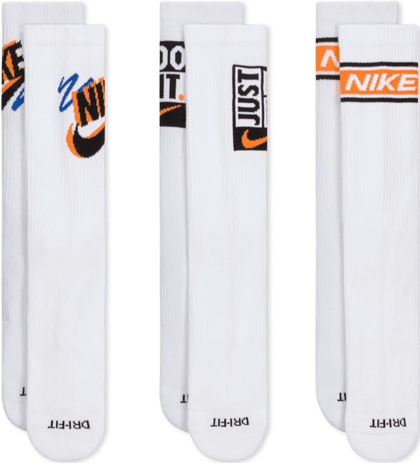 나이키 에브리데이 플러스 크루 삭스(3켤레)